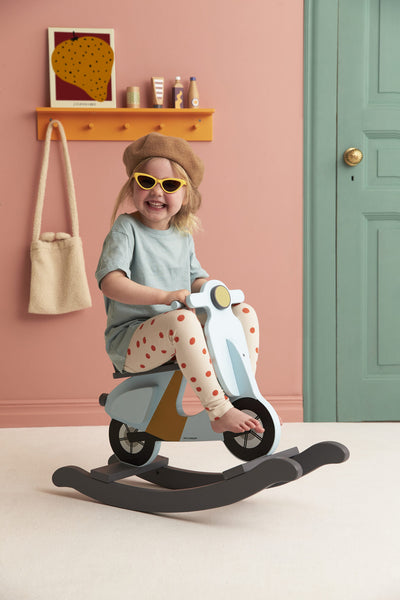 Rocking Scooter - Light Blue