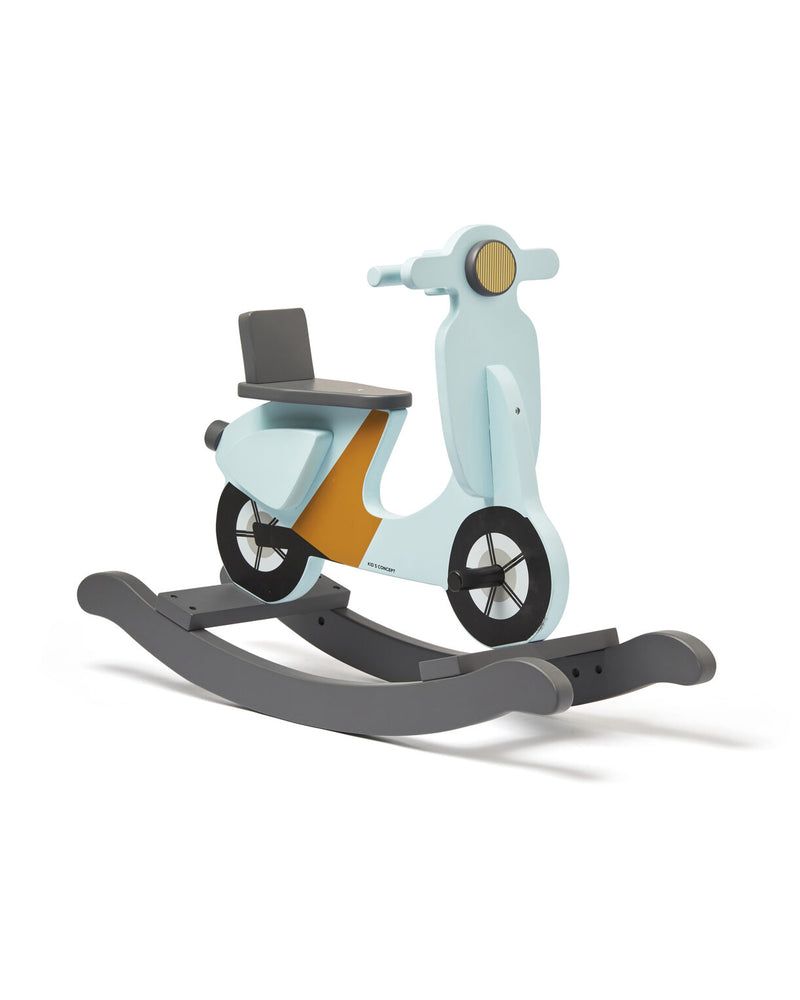 Kids Concept - Rocking Scooter Light Blue - Swanky Boutique