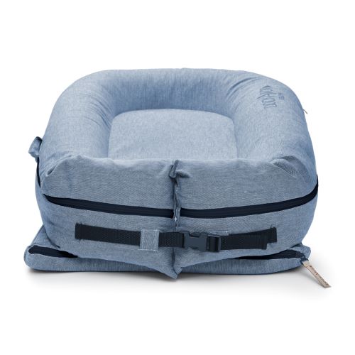 DockATot Deluxe+ Dock - True Blue Chambray