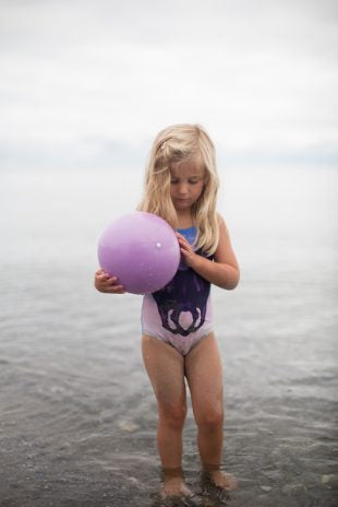 Beach Ball - Dusty Purple