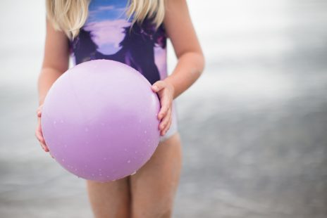 scrunch - Beach Ball - Dusty Purple - swanky boutique malta