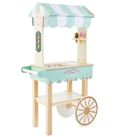 Le Toy Van - Ice Cream Trolley with movable wheels - Swanky Boutique