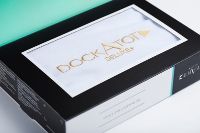 Dockatot - Deluxe+ Cover Pristine White - Swanky Boutique