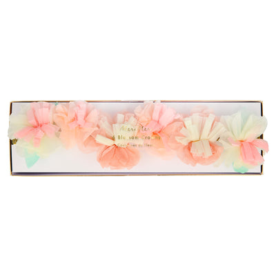 meri meri - blossom flowers crowns 6 pack pink - swanky boutique malta