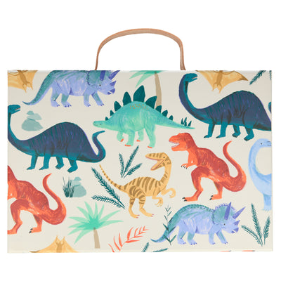 meri meri - advent calendar suitcase dinosaur kingdom - swanky boutique malta