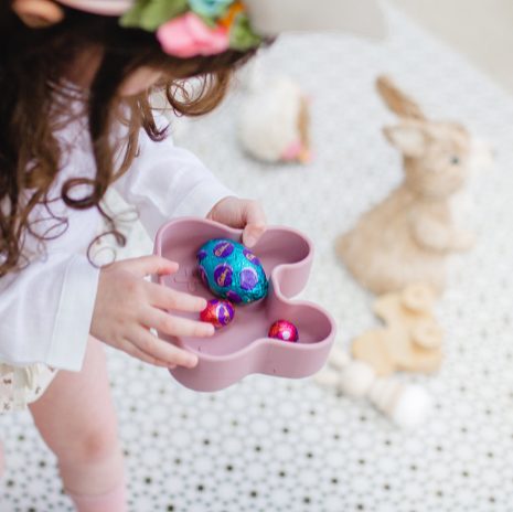 We Might Be Tiny - Lunch Box Snackie Bunny Dusty Rose - Swanky Boutique