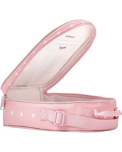 Lunch Bag with shoulder strap, Thermal  - Pink Fawn