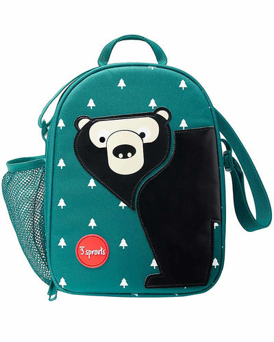 3 Sprouts - Lunch Bag with Shoulder Strap Thermal Bear - Swanky Boutique