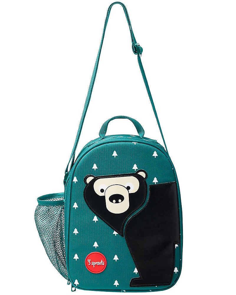 3 Sprouts - Lunch Bag with Shoulder Strap Thermal Bear - Swanky Boutique