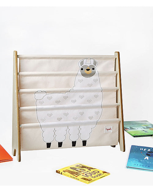 3 Sprouts - Bookcase Montessori Llama - Swanky Boutique