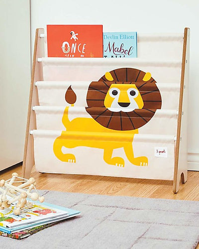 3 Sprouts - Bookcase Montessori Lion - Swanky Boutique