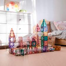 Connetix - Magnetic Tiles Rainbow Ball Run Pack 92 Pieces - Swanky Boutique