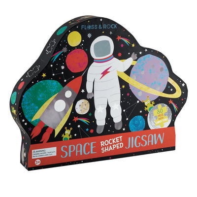 Floss & Rock - Jigsaw Puzzle 80 Pieces Space 3+ Years - Swanky Boutique