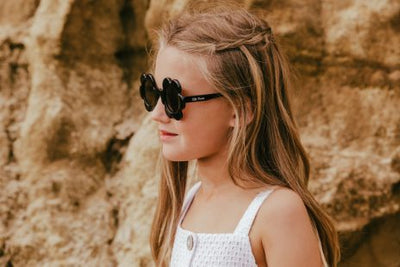 elle porte - kids sunglasses daisy liquorice black 18 months - 7 years - swanky boutique malta