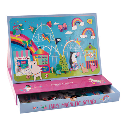Floss & Ross - Magnetic Play Scene Incl 50 Magnets Rainbow Fairy - Swanky Boutique