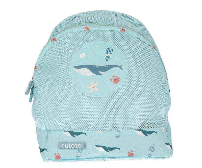 Tutete - Beach Mesh Backpack Anti-Sand Ocean Blue - Swanky Boutique