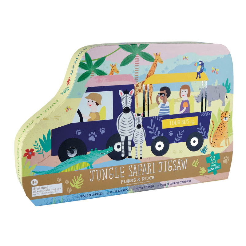 Jigsaw Puzzle, 20 pieces - Jungle Safari (3+ Years)