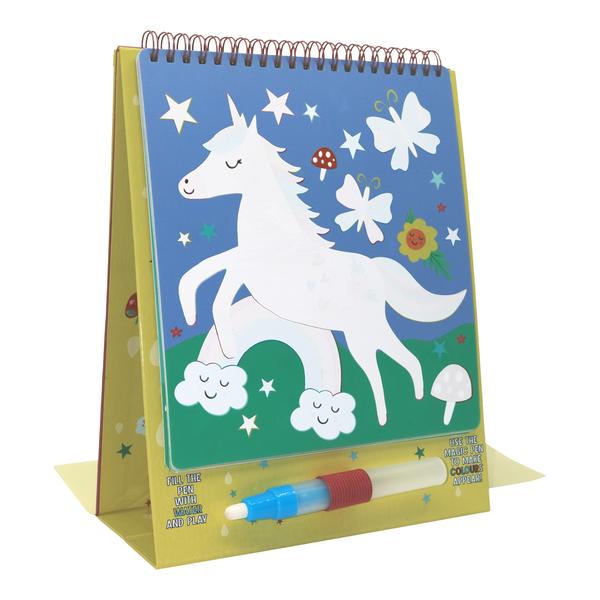 Magic Water Colour-In Flip Pad - Rainbow Fairy