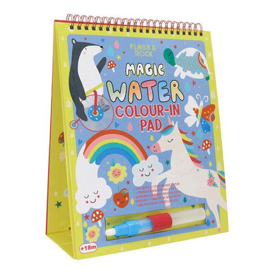 Magic Water Colour-In Flip Pad - Rainbow Fairy