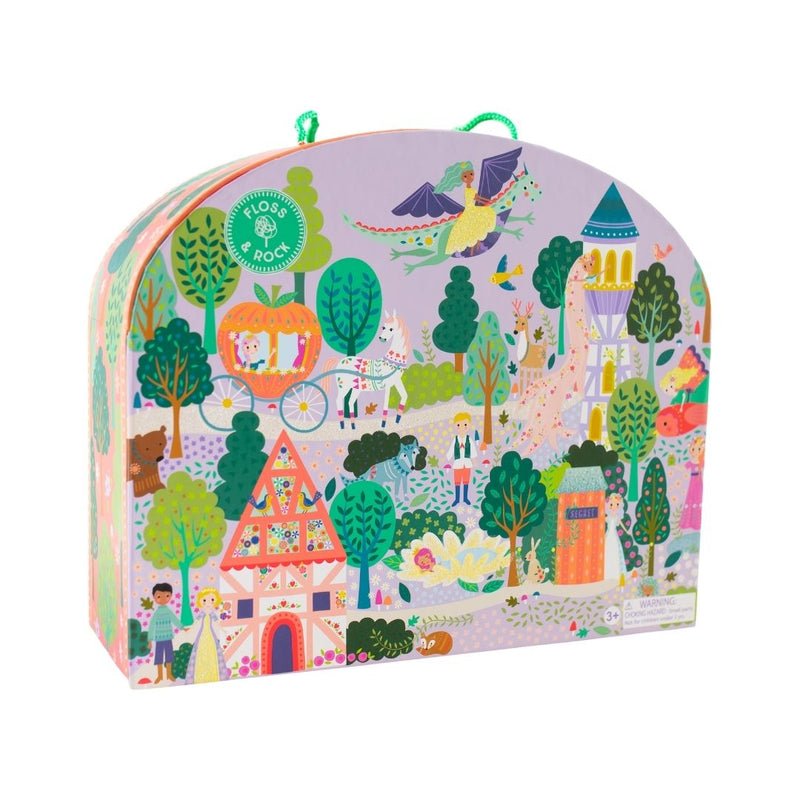 Floss & Rock - Play Box with Wooden Pieces Fairy Tale - Swanky Boutique