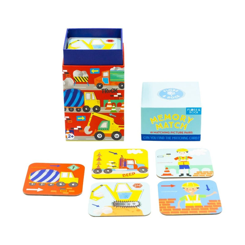 Floss & Rock - Memory Match Game Construction 2+ Years - Swanky Boutique
