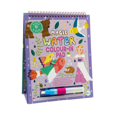 Floss & Rock - Magic Water Colour-In Flip Pad Fairy Tale - Swanky Boutique