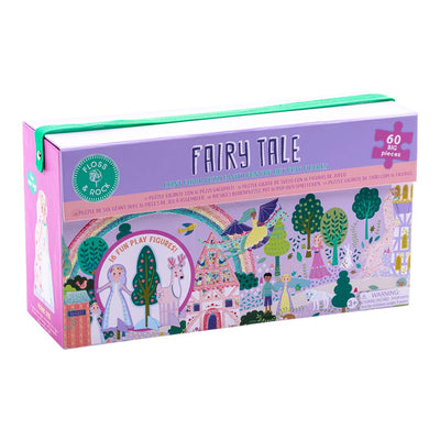 Floss & Rock - Giant Floor Puzzle with 60 Pop Out Pieces Fairy Tale (5+ Years) - Swanky Boutique