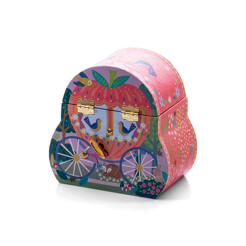 Floss & Rock - Jewellery Box with 3 Drawers Musical Fairy Tale Carriage - Swanky Boutique