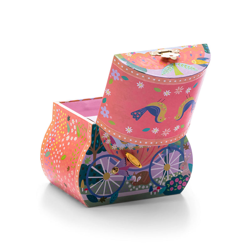 Floss & Rock - Jewellery Box with 3 Drawers Musical Fairy Tale Carriage - Swanky Boutique