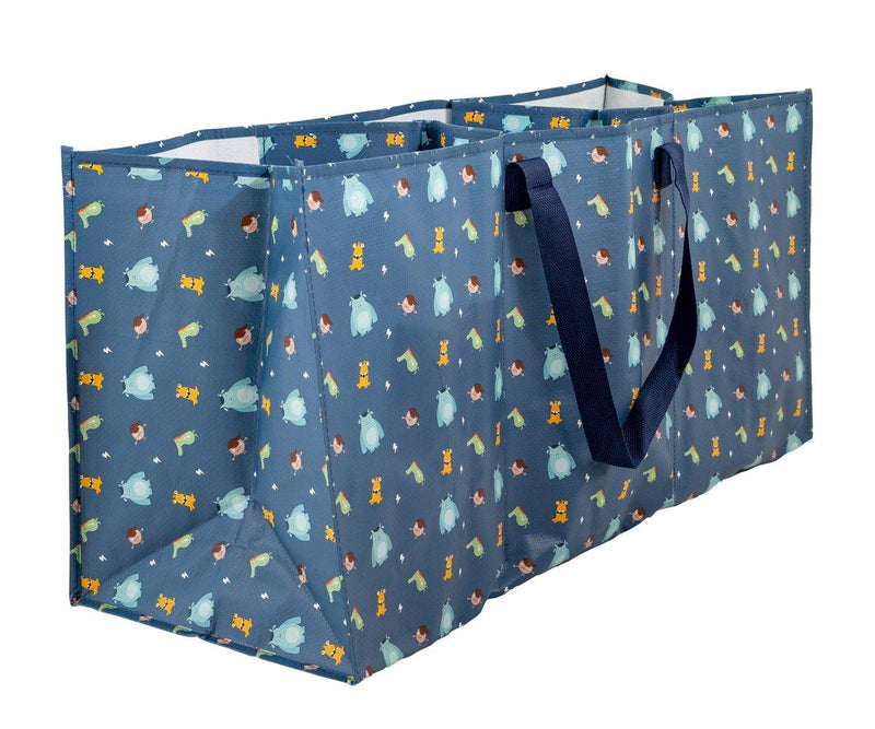 Storage Bag, 3 Compartments - Little Monsters