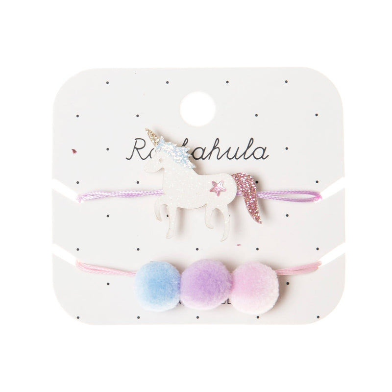 Bracelet Set - Glitter Unicorn