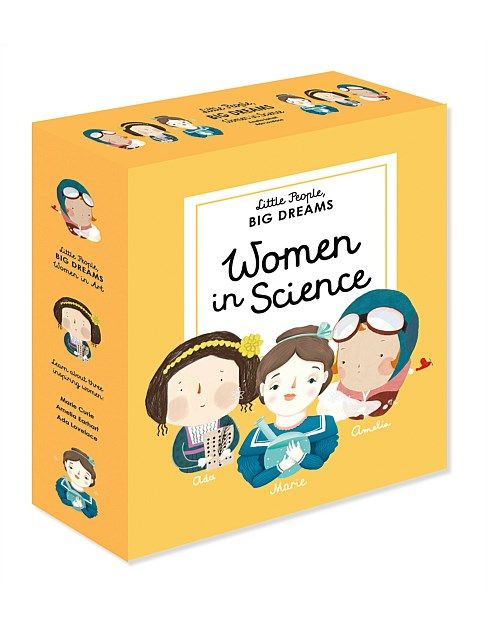 Little People BIG Dreams - Women in Science Box Set of 3 - Swanky Boutique