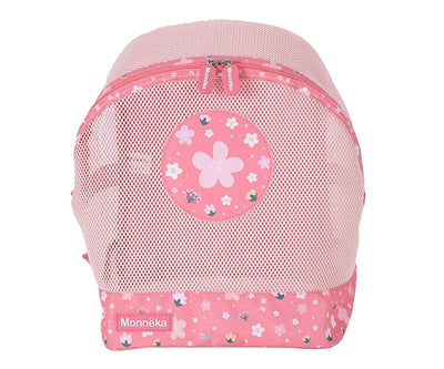 Tutete - Beach Mesh Backpack Anti-Sand Pink Flowers - Swanky Boutique