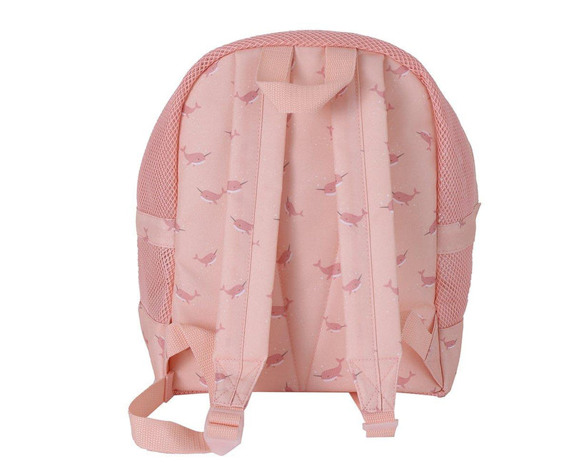 Tutete - Beach Mesh Backpack Anti-Sand Pink Whale - Swanky Boutique