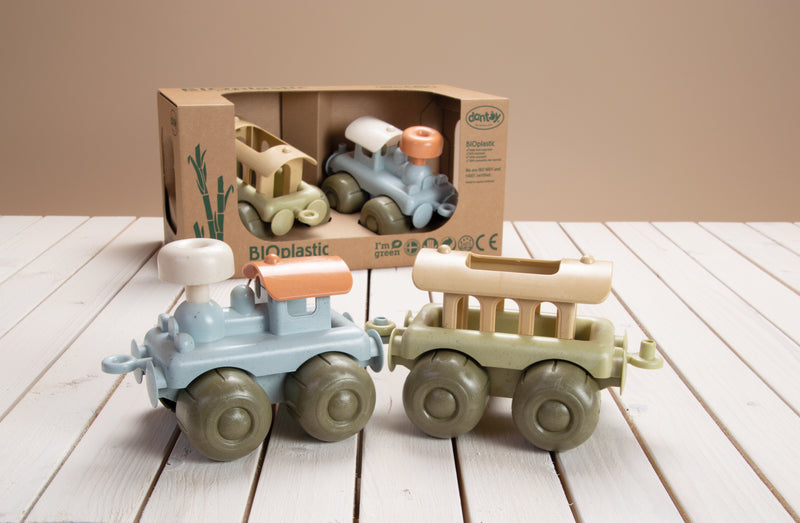 Dantoy - Train Set 2 Pieces Bio Plastic - Swanky Boutique