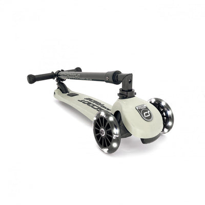 Scooter Highwaykick 3 LED - Ash Grey (3-6 Years)