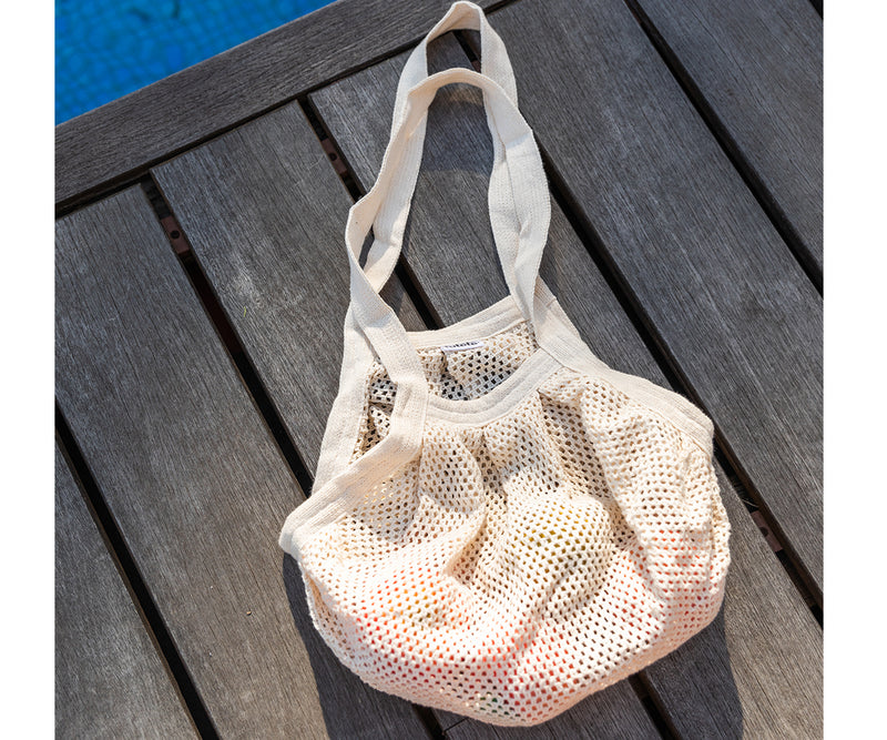 Tutete - Mesh Bag Organic Cotton Natural - Swanky Boutique