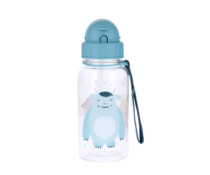Straw Bottle, 500ml - Little Monsters
