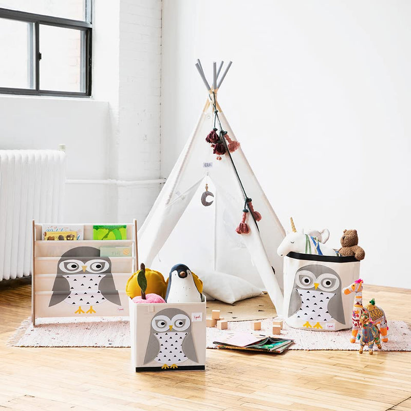 3 Sprouts - Bookcase Montessori Owl - Swanky Boutique