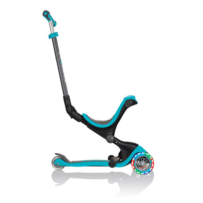 Globber - Scooter GO.UP Deluxe LED Lights Teal - Swanky Boutique