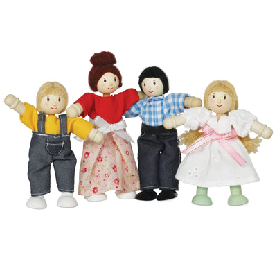 Le Toy Van - Dolls House Figures My Doll Family of 4 - Swanky Boutique