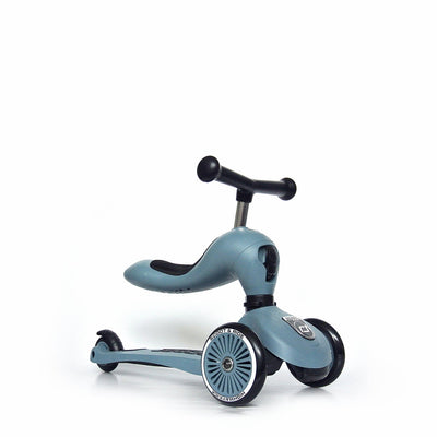 Scoot & Ride - Scooter Highwaykick 1 Steel Blue (1-5 Years Old) - Swanky Boutique