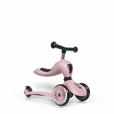 Scoot & Ride - Scooter Highwaykick 1 Rose Pink (1-5 Years Old) - Swanky Boutique