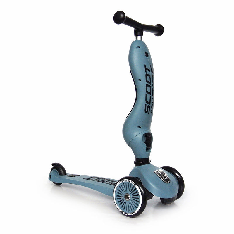 Scooter Highwaykick 1 - Steel Blue (1-5 Years Old)