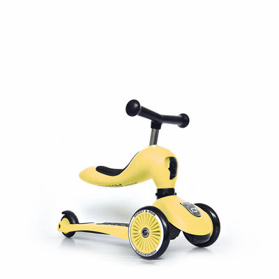 Scoot & Ride - Scooter Highwaykick 1 Lemon Yellow (1-5 Years Old) - Swanky Boutique