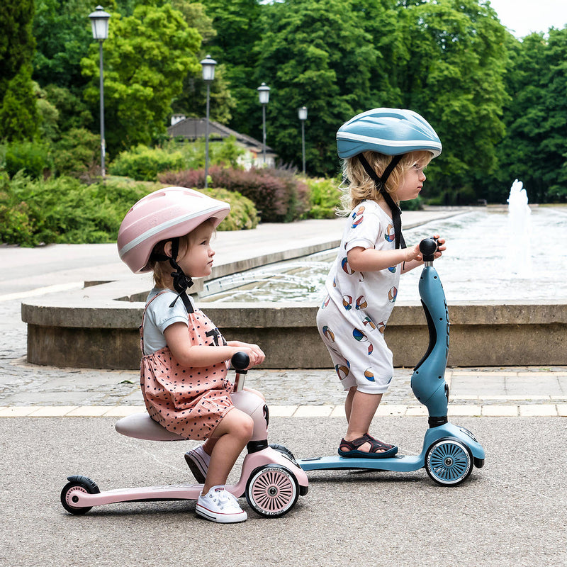 Scooter Highwaykick 1 - Steel Blue (1-5 Years Old)