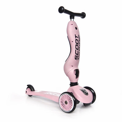 Scoot & Ride - Scooter Highwaykick 1 Rose Pink (1-5 Years Old) - Swanky Boutique
