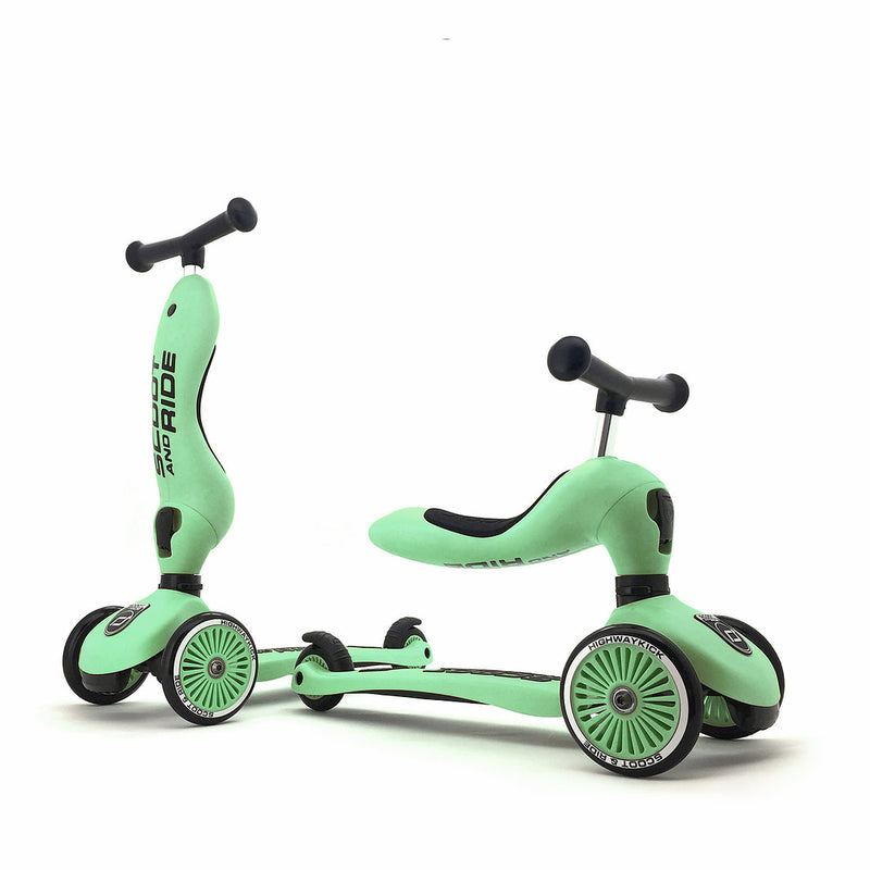 Scoot & Ride - Scooter Highwaykick 1 Kiwi Green (1-5 Years Old) - Swanky Boutique