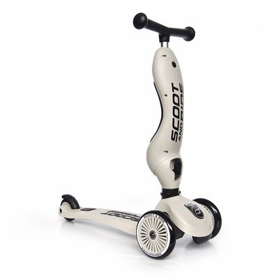Scoot & Ride - Scooter Highwaykick 1 Ash Grey (1-5 Years Old) - Swanky Boutique