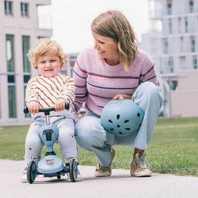 Scooter Highwaykick 1 - Steel Blue (1-5 Years Old)